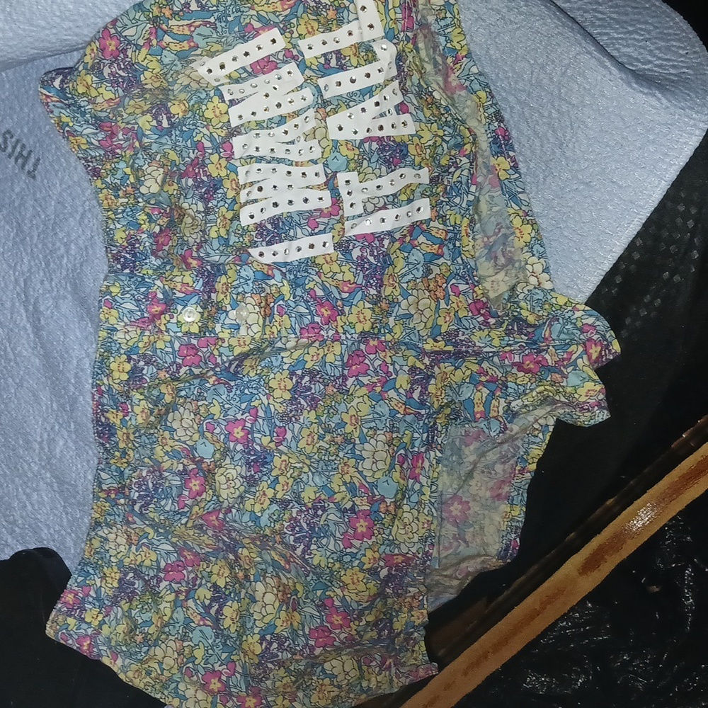 PINK Victoria's Secret Multicolor Floral Shorts